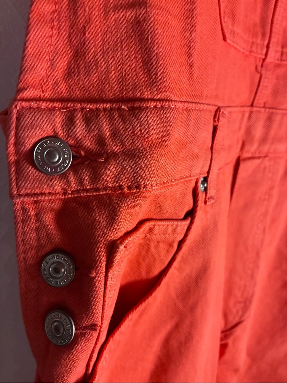 Free People We the Free Good Luck Barrel Overalls - Picture 11 of 16